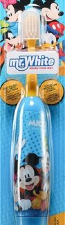 DisneyMickey&Friends mr.White spazzolino da denti a batterie ultra soft per bambini 3+ 1 pz