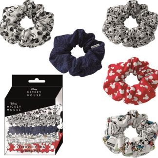 DisneyMickey Scrunchies elastico per capelli per bambini 5 pz