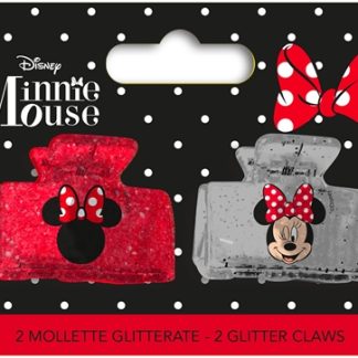 DisneyMinnie Glitter Claws fermagli per capelli 2 pz