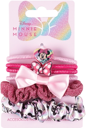 DisneyMinnie Hair Accessories elastici per capelli 6 pz