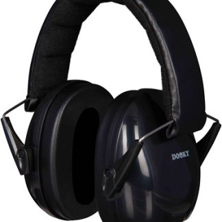 DookyBaby Ear Protection JUNIOR 36m+ protezioni acustiche per bambini Black 1 pz