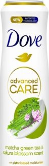 DoveAdvanced Care Antiperspirant antitraspirante 72 ore Matcha Green Tea & Sakura Blossom 150 ml
