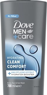 DoveMen+Care Clean Comfort gel doccia per uomo maxi 700 ml