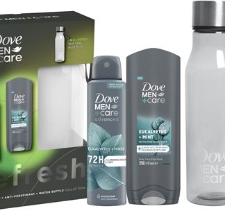 DoveMen+Care Refresh confezione regalo per uomo Eucalyptus & Mint 3 pz