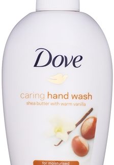 DovePurely Pampering Shea Butter sapone liquido con dosatore burro di karité e vaniglia 250 ml