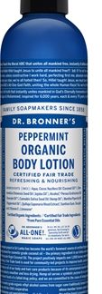 Dr. Bronner’sPeppermint latte corpo rinfrescante effetto idratante 240 ml