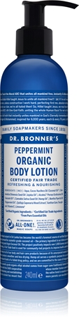 Dr. Bronner’sPeppermint latte corpo rinfrescante effetto idratante 240 ml