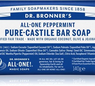 Dr. Bronner’sPeppermint sapone solido 140 g