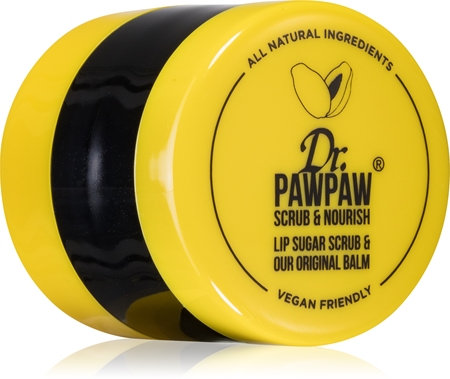Dr. PawpawScrub & Nourish balsamo e peeling per le labbra16 g