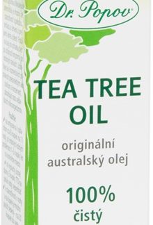 Dr. PopovTea Tree Oil 100% olio di tea tree pressato a freddo con effetto antisettico11 ml