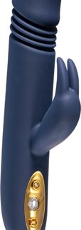 Dream ToysGoddess Collection Zephyros vibratore con stimolatore clitorideo Blue 23 cm
