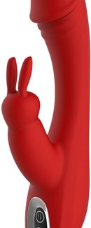 Dream ToysRed Revolution Artemis vibratore con stimolatore clitorideo red 20,5 cm