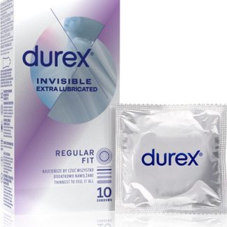 DurexInvisible Extra Lubricated dispositivo medico preservativi 10 pz