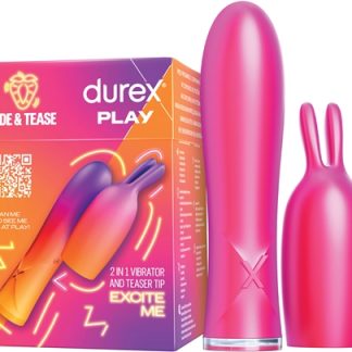 DurexPlay Vibe & Tease vibratore con stimolatore clitorideo 1 pz