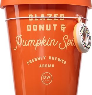 DW HomeCup Of Joe Pumpkin Spice & Glazed Donut candela profumata 318 g