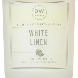 DW HomeSignature White Linen candela profumata 434 g