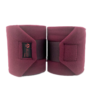 Polo tape – Tendons and ligaments – Horse – Burgundy – 12 cm x 3 m – ARJUNA