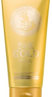 ElizaveccaMilky Piggy 24K Gold Snail Cleansing Foam mousse detergente delicata180 ml