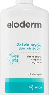 ElodermBody & Hair Shower Gel gel detergente per corpo e capelli per neonati 400 pz