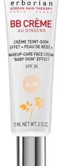 ErborianBB Cream crema colorata per una pelle perfetta SPF 20 confezione piccolacolore Clair 15 ml