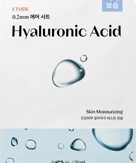 ETUDE0.2 Therapy Air Mask Hyaluronic Acid maschera in tessuto per idratazione intensa20 ml
