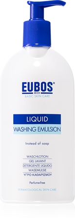 EubosBasic Skin Care Blue emulsione detergente senza profumazione 400 ml