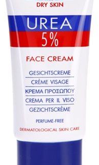 EubosDry Skin Urea 5% crema idratante intensa per il viso 50 ml