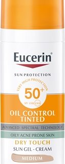 EucerinSun Oil Control Tinted Crema solare in gel SPF 50+colore Medium 50 ml
