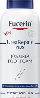 EucerinUreaRepair PLUS mousse per le gambe (Urea 10%) 150 ml