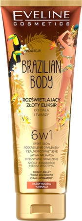 Eveline CosmeticsBrazilian Body crema colorata corpo illuminante e idratante 100 ml