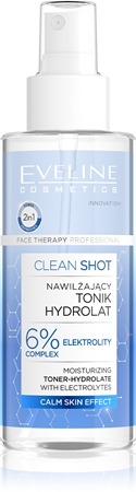 Eveline CosmeticsClean Shot 6% Electrolyte Complex lozione tonica idratante150 ml