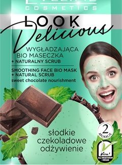 Eveline CosmeticsLook Delicious Mint & Chocolate maschera lisciante idratante con cioccolata10 ml