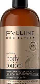 Eveline CosmeticsOrganic Gold balsamo corpo rigenerante con olio di cocco 500 ml
