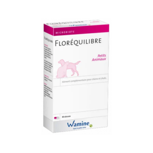 Floréquilibre – Microbiota support – Small animals – 30 capsules – WAMINE