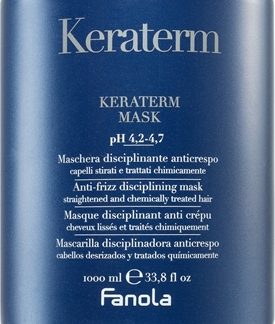 FanolaKeraterm maschera lisciante per capelli ribelli e crespi 1000 ml