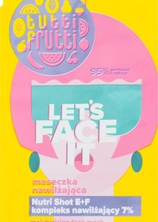 FarmonaTutti Frutti Let´s face it maschera idratante viso7 g