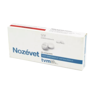 Nozevet – Anti-emetic and anti-nausea – 20 tablets – Dog and cat – TVM