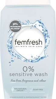 FemfreshSensitive emulsione detergente per l'igiene intima senza profumazione 250 ml