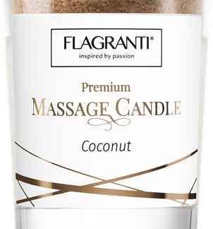 FlagrantiMassage Candle Coconut candela da massaggio 70 ml