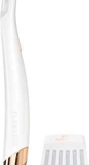 FlawlessFinishing Touch Dermaplane Glow Depilatore per il viso
