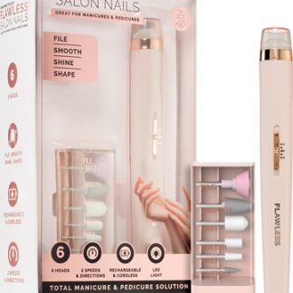 FlawlessFinishing Touch Salon Nails Set per manicure 1 pz