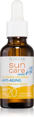 FlosLek LaboratoriumSun Care Derma Sun Drops siero protettivo effetto antirugheSPF 20 30 ml