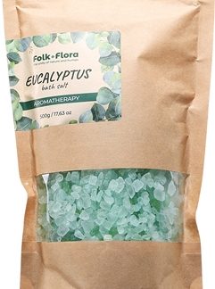 Folk & FloraEucalyptus sali da bagno rilassanti 500 g