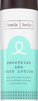 Frank BodySmoothing AHA crema idratante e nutriente con acido lattico New Green Look 140 ml