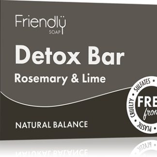 Friendly SoapDetox Bar Rosemary & Lime sapone naturale 95 g