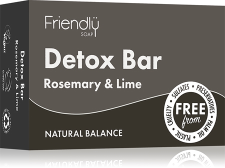 Friendly SoapDetox Bar Rosemary & Lime sapone naturale 95 g