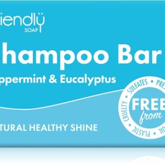 Friendly SoapNatural Shampoo Bar Peppermint & Eucalyptus sapone naturale per capelli 95 g