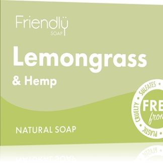 Friendly SoapNatural Soap Lemongrass & Hemp sapone naturale 95 g