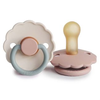 FRIGGDaisy Size 2:6-18 months ciuccio Blush/Cotton candy 2 pz