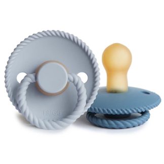 FRIGGRope Size 1:0-6 months ciuccio Ocean View/Powder Blue 2 pz
